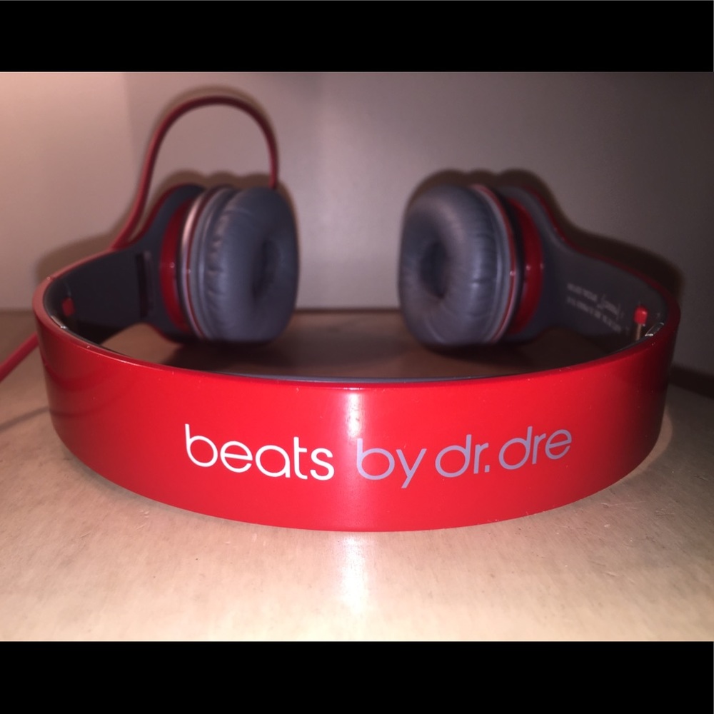 Red beats by Dr. Dre Headphones